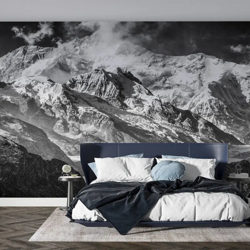 Trompe L’Oeil Mountain Wallpaper - Second Image