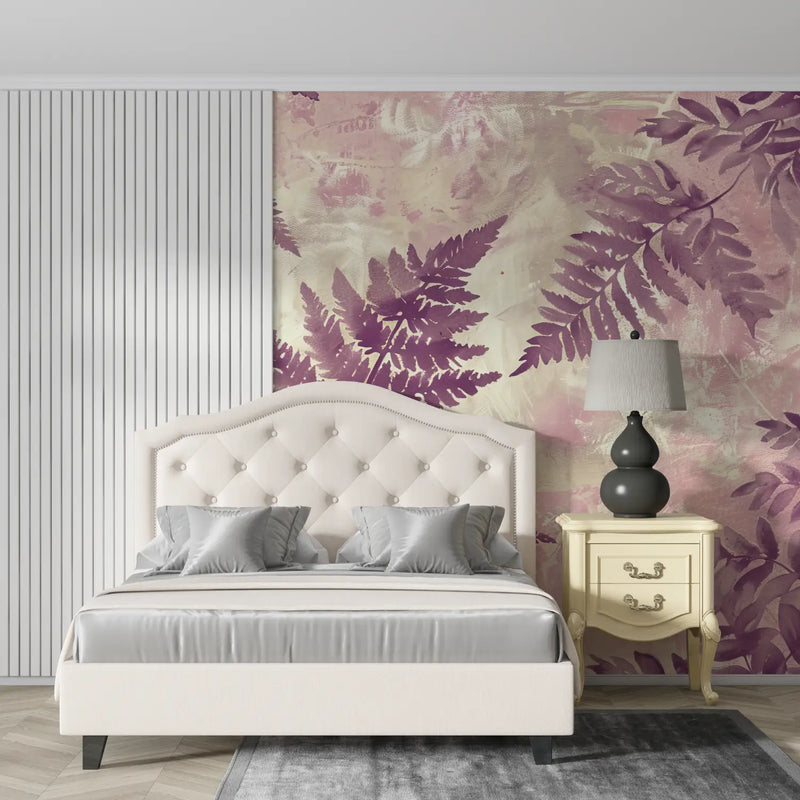 Papier Peint Violet Design - mur