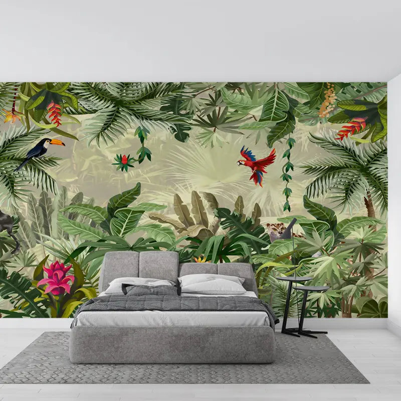 Papier Peint Foret Tropicale