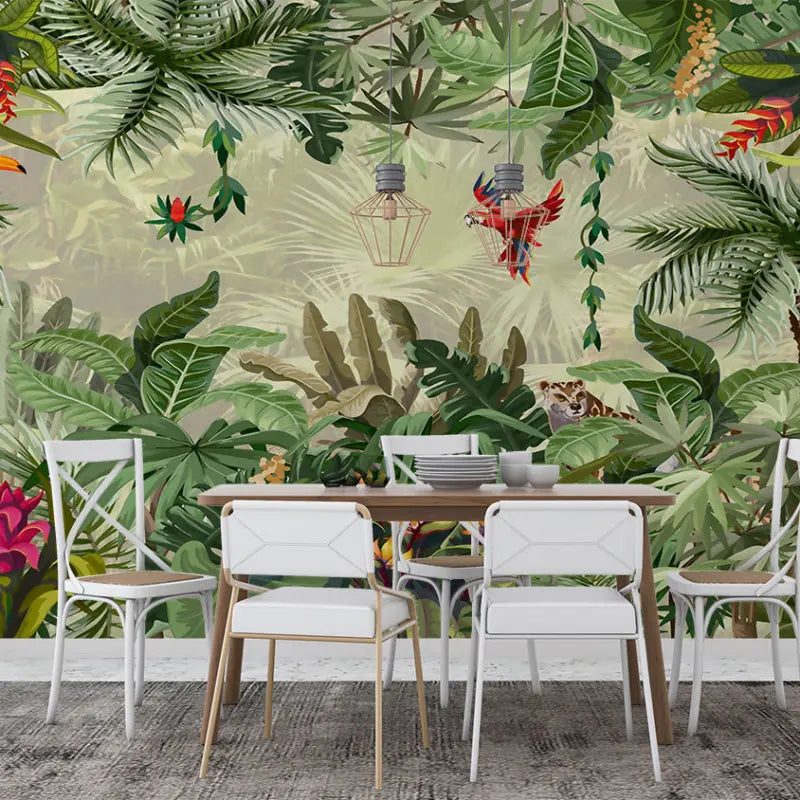 Papier Peint Foret Tropicale