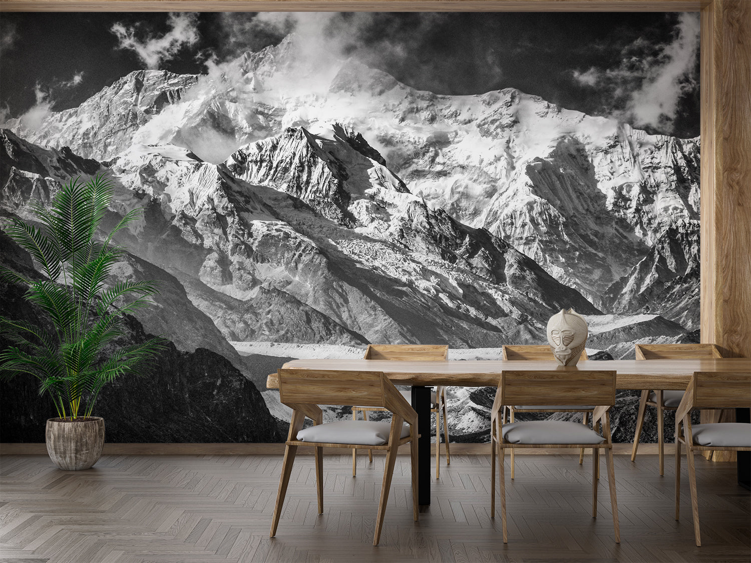 Papier Peint Trompe L’Oeil Montagne