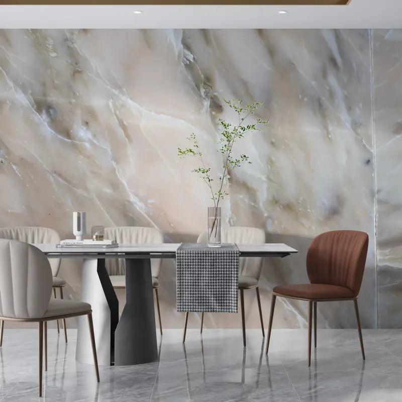 Faux Marble Wallpaper - Second Image