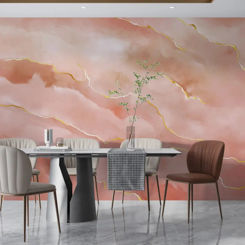 Rose Gold Marble Wallpaper - Second Image