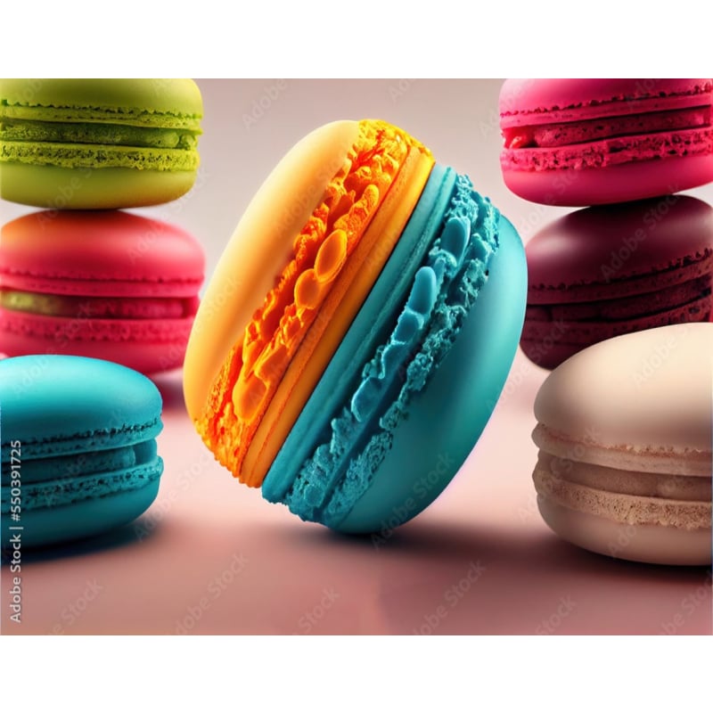 Papier Peint Macaron