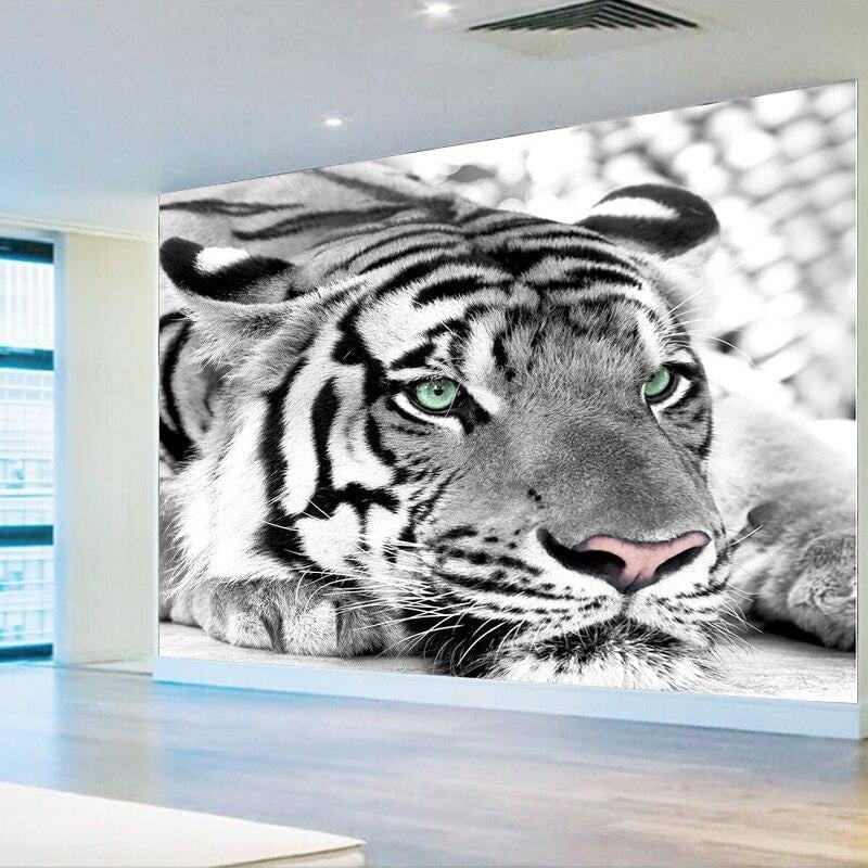 Black and White Tiger Wallpaper - Second Image