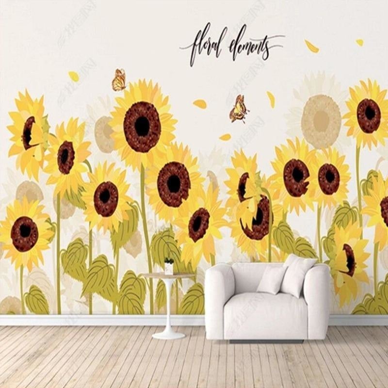 Papier Peint Tournesol